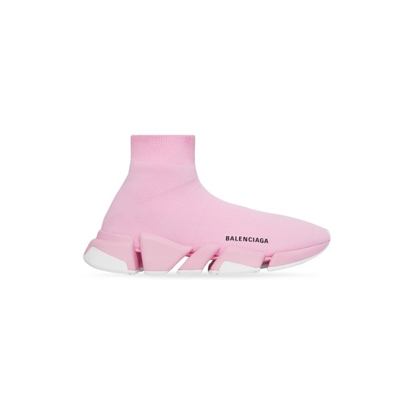 WOMEN'S SPEED 2.0 RECYCLED KNIT SNEAKER WITH BICOLOR SOLE IN LIGHT - Picture 1 of 4